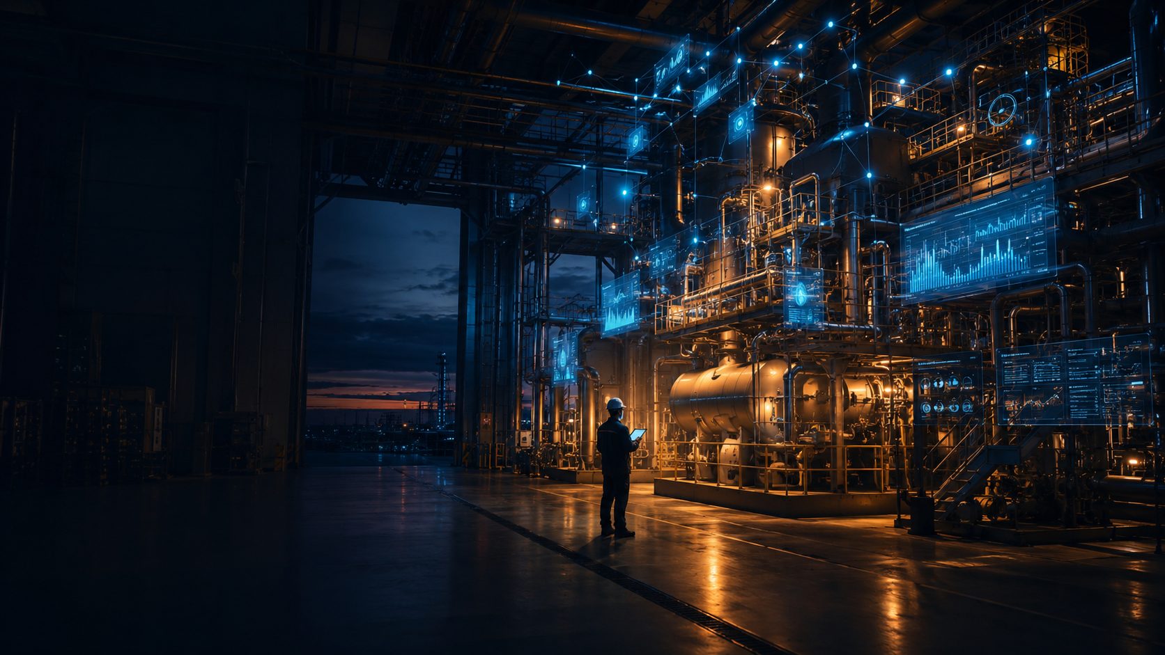 Digitalization of an industrial plant